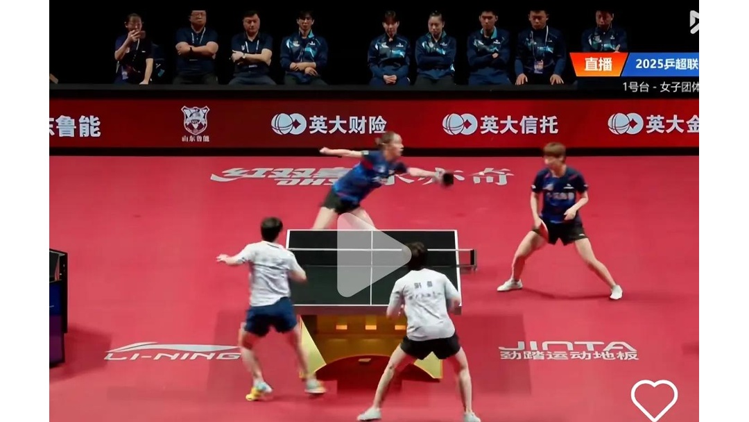 中国队鏖战奥地利队，许昕点燃赛场